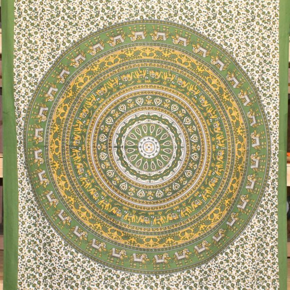 Katmandu Trading Company Other - Mandala Tapestry (Green)